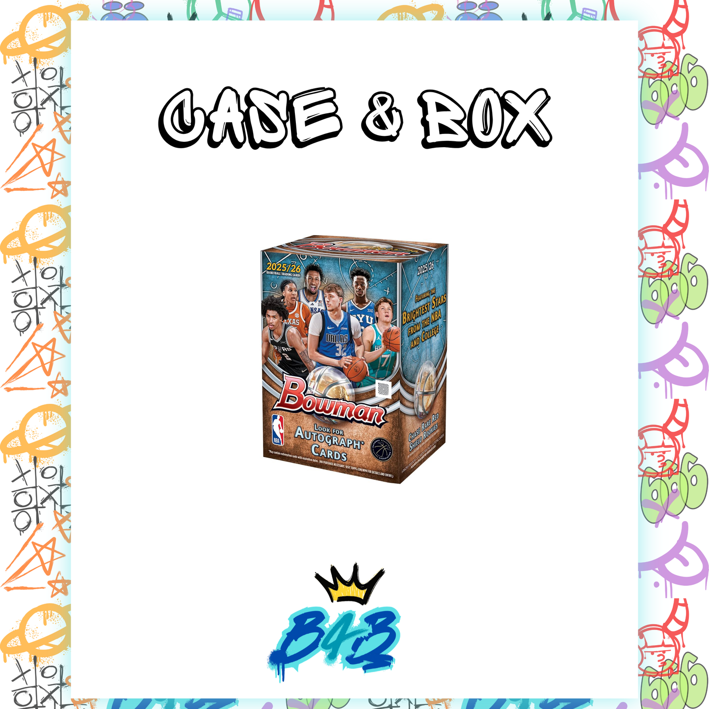 NBA/NCAA🏀 - TOPPS Bowman Basketball 2025/26 Value Box