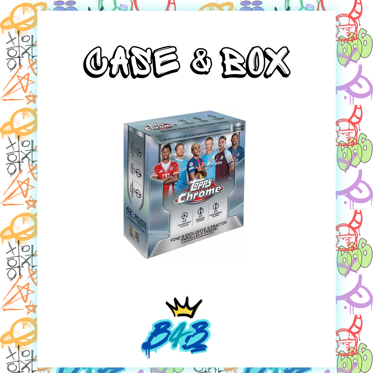 UCC⚽️ - TOPPS Chrome UCC 2025/26 Mega Box