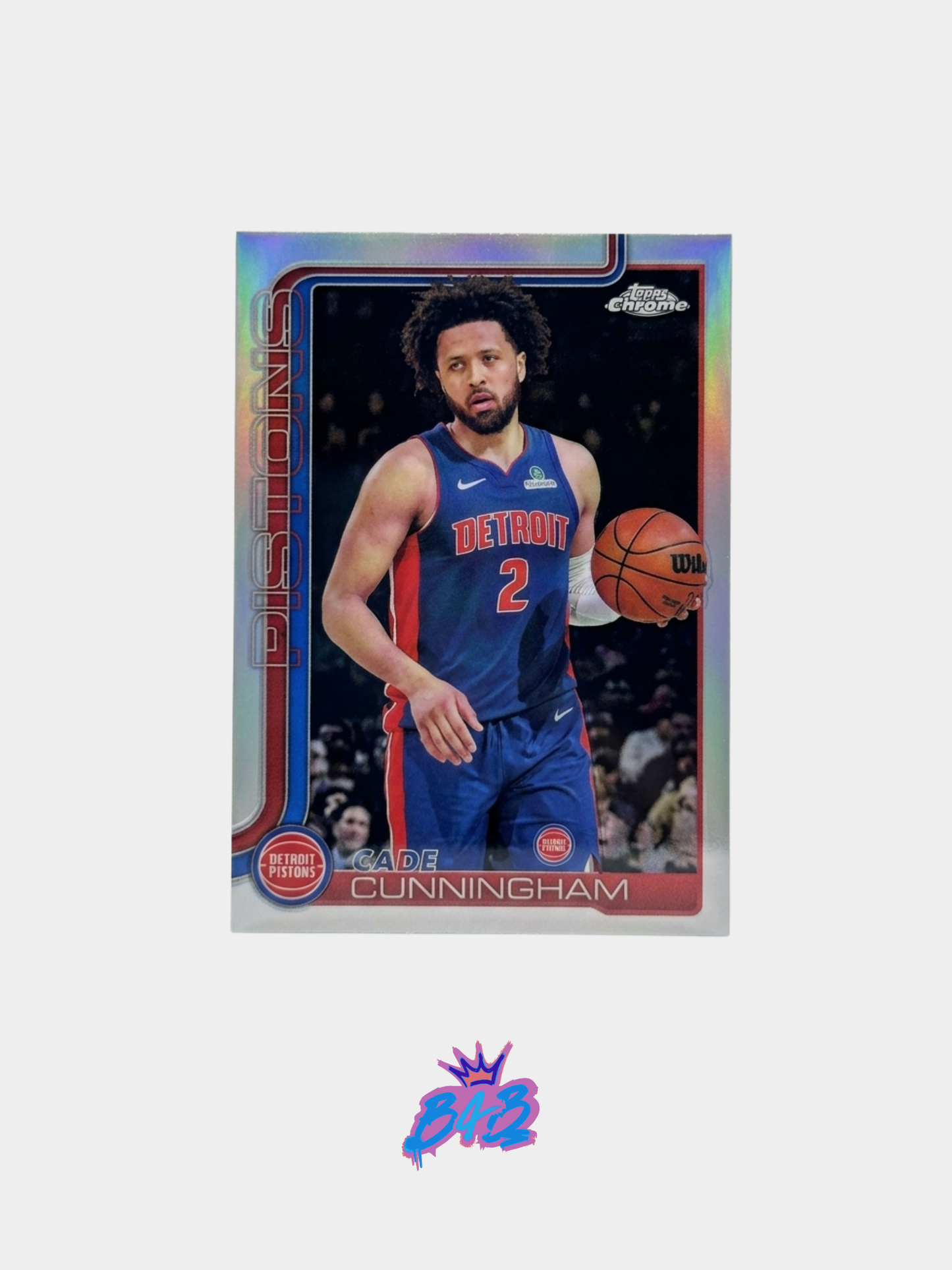 [T47] Cade Cunningham - 2025/26 Topps Chrome NBA #88 (Base - Refractor)