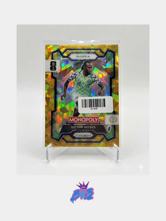 [B38] Victor Moses - 2026 Panini Prizm Monopoly WC #79 (Exclusive Gold Parallel)