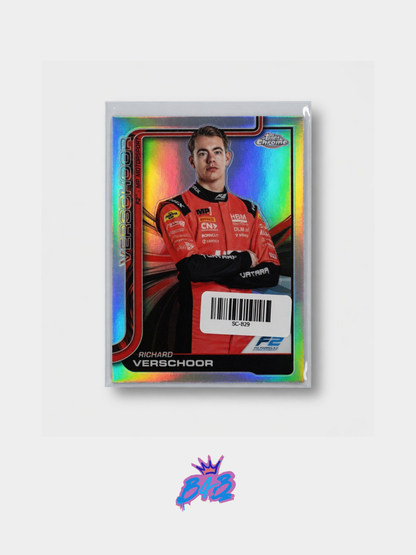 [B29] Richard Verschoor - 2025/26 Topps Chrome F1-75 #25 (Base)