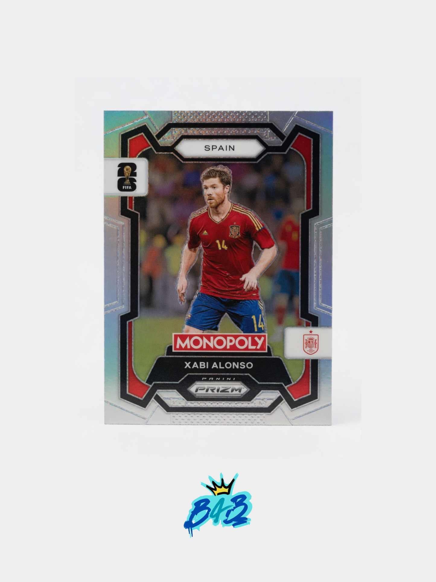 [B13] Xabi Alonso - 2026 Panini Prizm Monopoly WC #40 (Base)