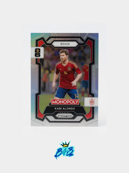 [B13] Xabi Alonso - 2026 Panini Prizm Monopoly WC #40 (Base)