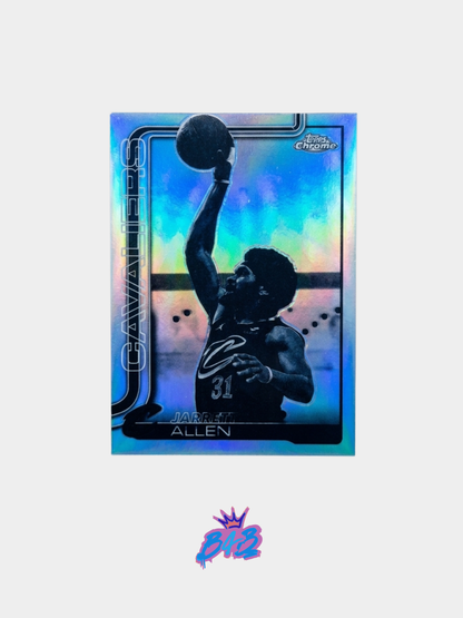 [T46] Jarrett Allen - 2025/26 Topps Chrome NBA #52 (Parallel - Negative)