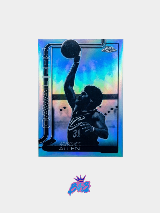 [T46] Jarrett Allen - 2025/26 Topps Chrome NBA #52 (Parallel - Negative)