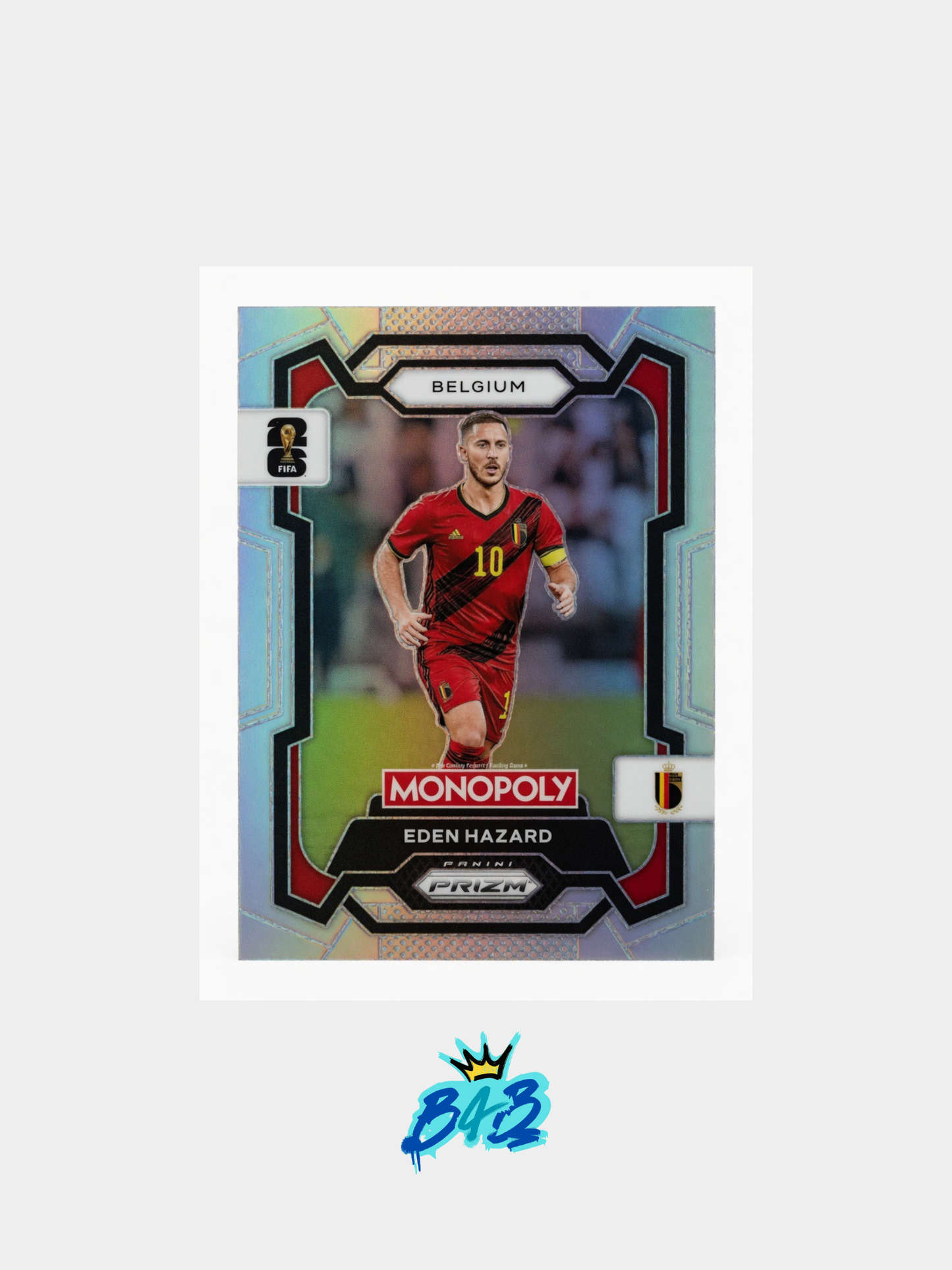 [B12] Eden Hazard - 2026 Panini Prizm Monopoly WC #66 (Base)
