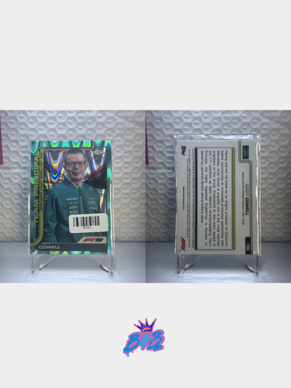 [B42] Andy Cowell - 2025/26 Topps Chrome F1-75 #196 (Numbered Parallel - /199)