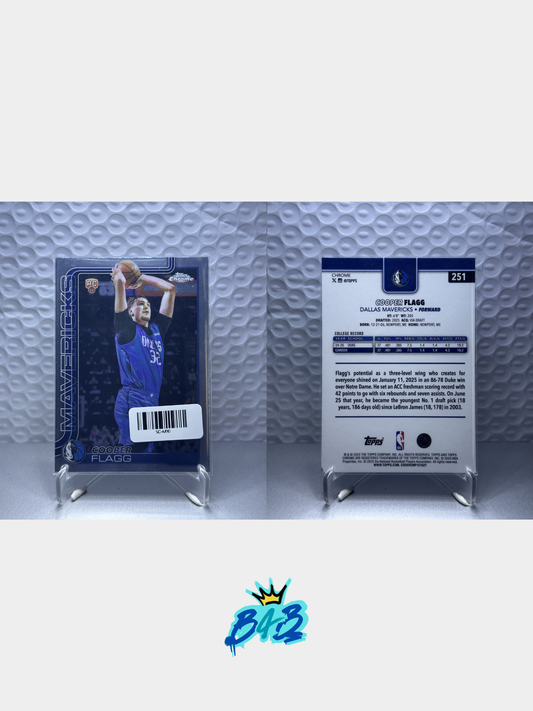 [M10] Cooper Flagg - 2025/26 Topps Chrome NBA #251 (Base)