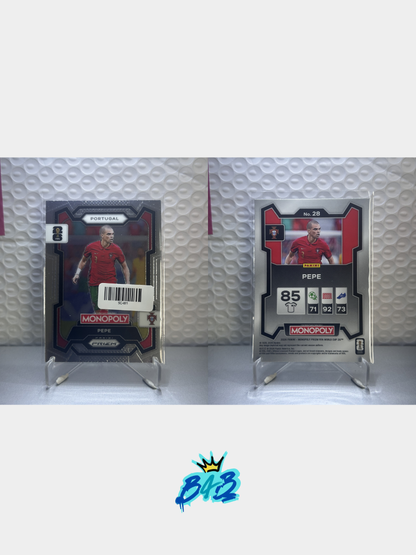 [B11] Pepe - 2026 Panini Prizm Monopoly WC #28 (Base)