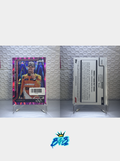 [B03] Nando Norris - 2025/26 Topps Chrome F1-75 #110 (Numbered Parallel - /250)