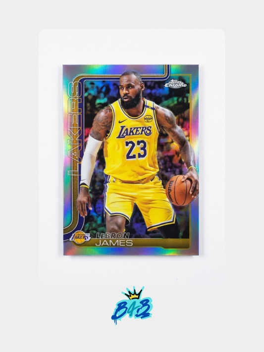 [M15] LeBron James - 2025/26 Topps Chrome NBA #127 (Base - Refractor)