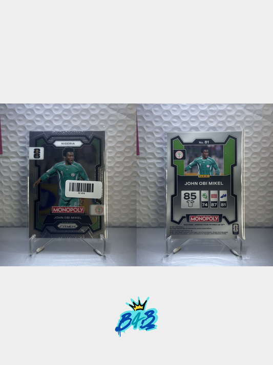 [B14] John Obi Mikel - 2026 Panini Prizm Monopoly WC #81 (Base)