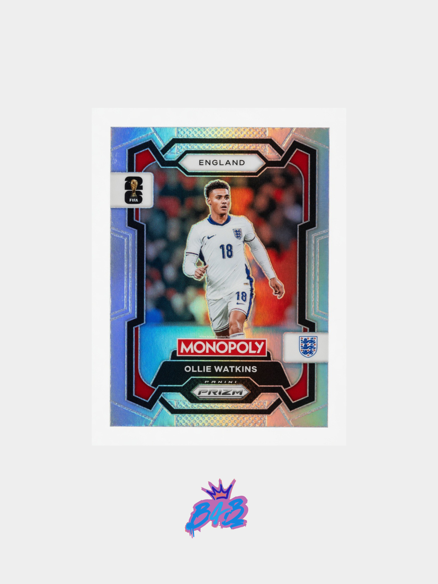 [B15] Ollie Watkins - 2026 Panini Prizm Monopoly WC #25 (Base)