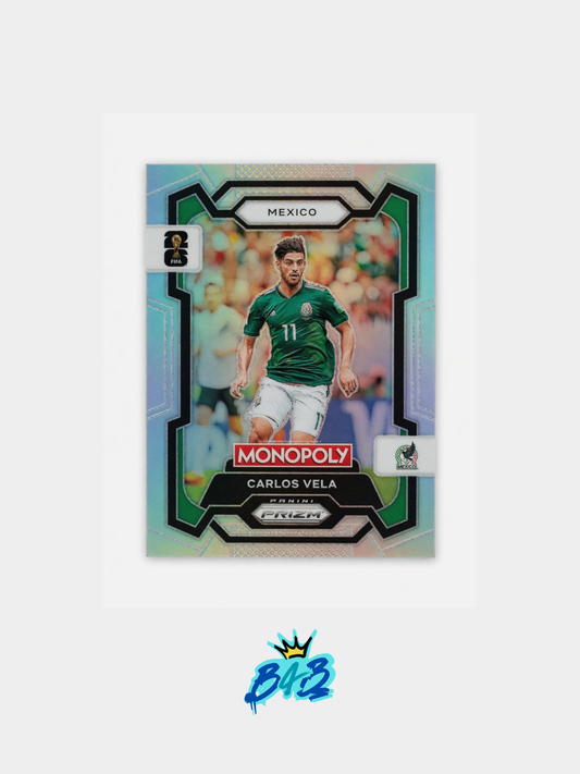 [B08] Carlos Vela - 2026 Panini Prizm Monopoly WC #53 (Base)