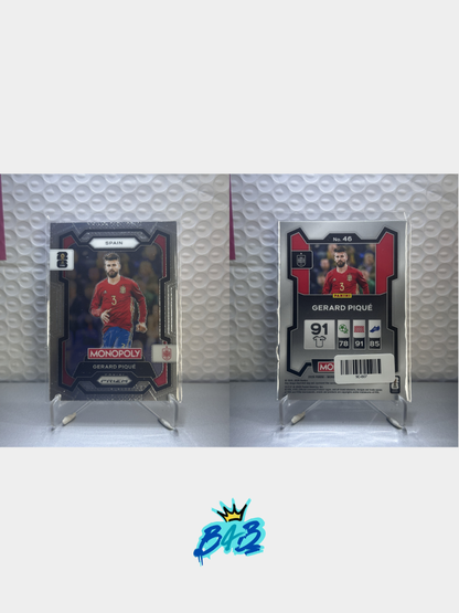 [B07] Gerard Pique - 2026 Panini Prizm Monopoly WC #46 (Base)
