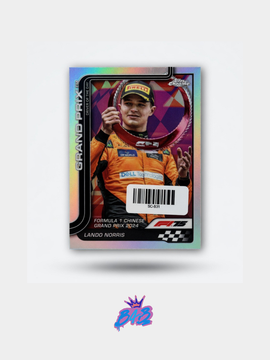 [B31] Nando Norris - 2025/26 Topps Chrome F1-75 #126 (Base)