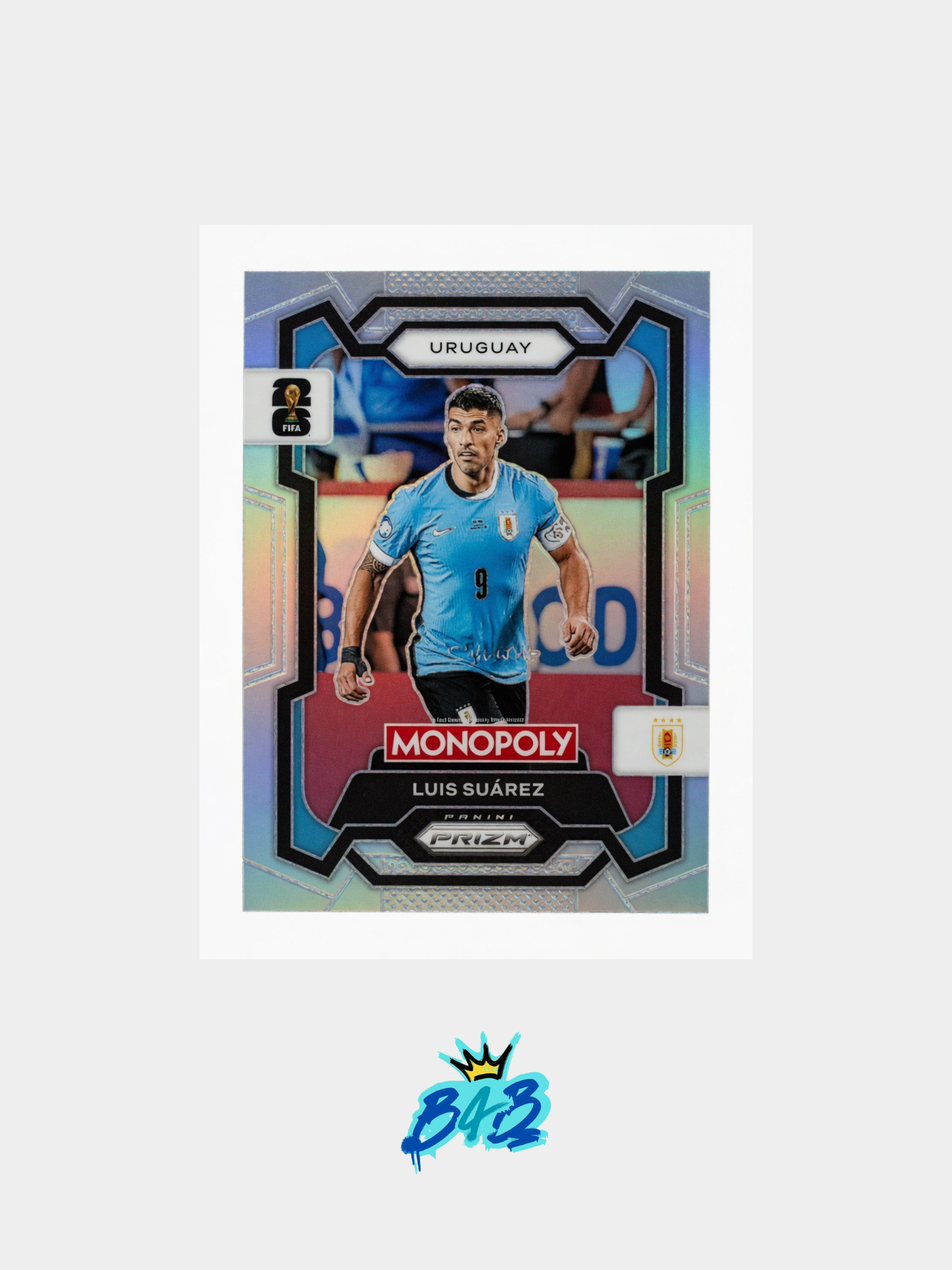 [B05] Luis Suarez - 2026 Panini Prizm Monopoly WC #67 (Base)