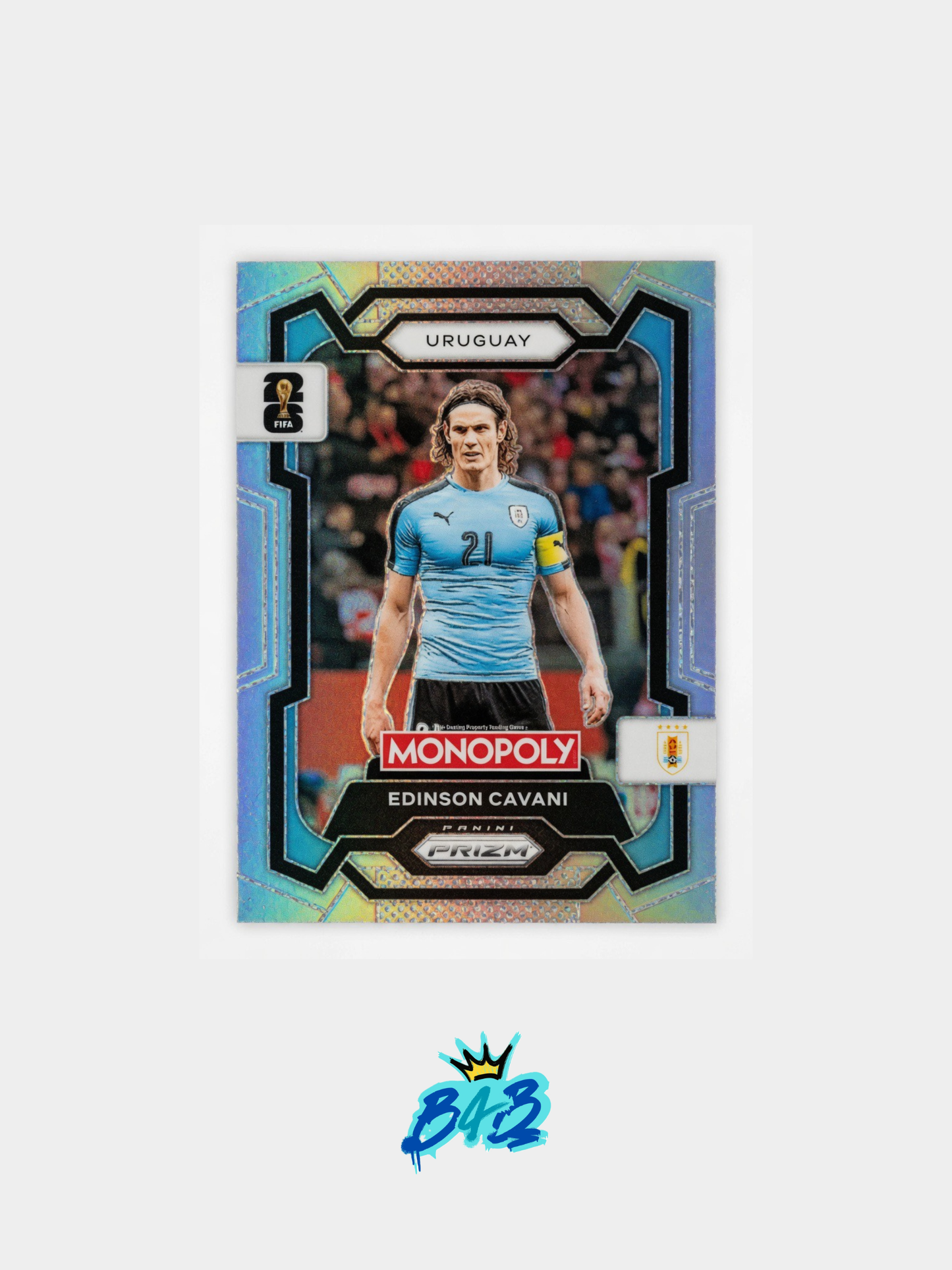 [B06] Edinson Cavani - 2026 Panini Prizm Monopoly WC #70 (Base)