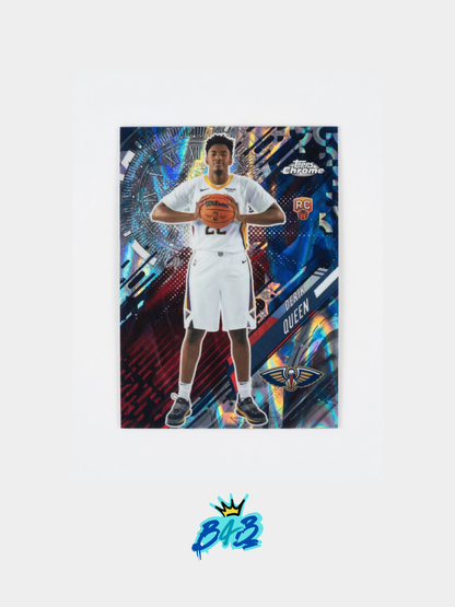 [M04] Derik Queen - 2025/26 Topps Chrome NBA #GT-25 (Inserts - Go Time)