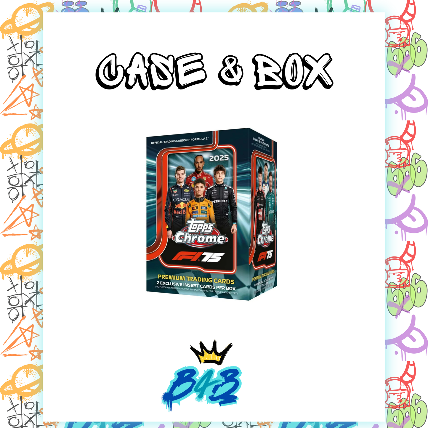 F1 - Topps Chrome F1{75} 2025 Value Box