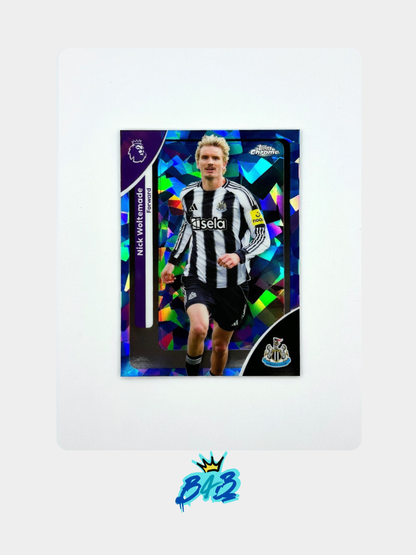 [M18] Nick Woltemade - 2025/26 Topps Chrome EPL #145 (Base - Sapphire Version)