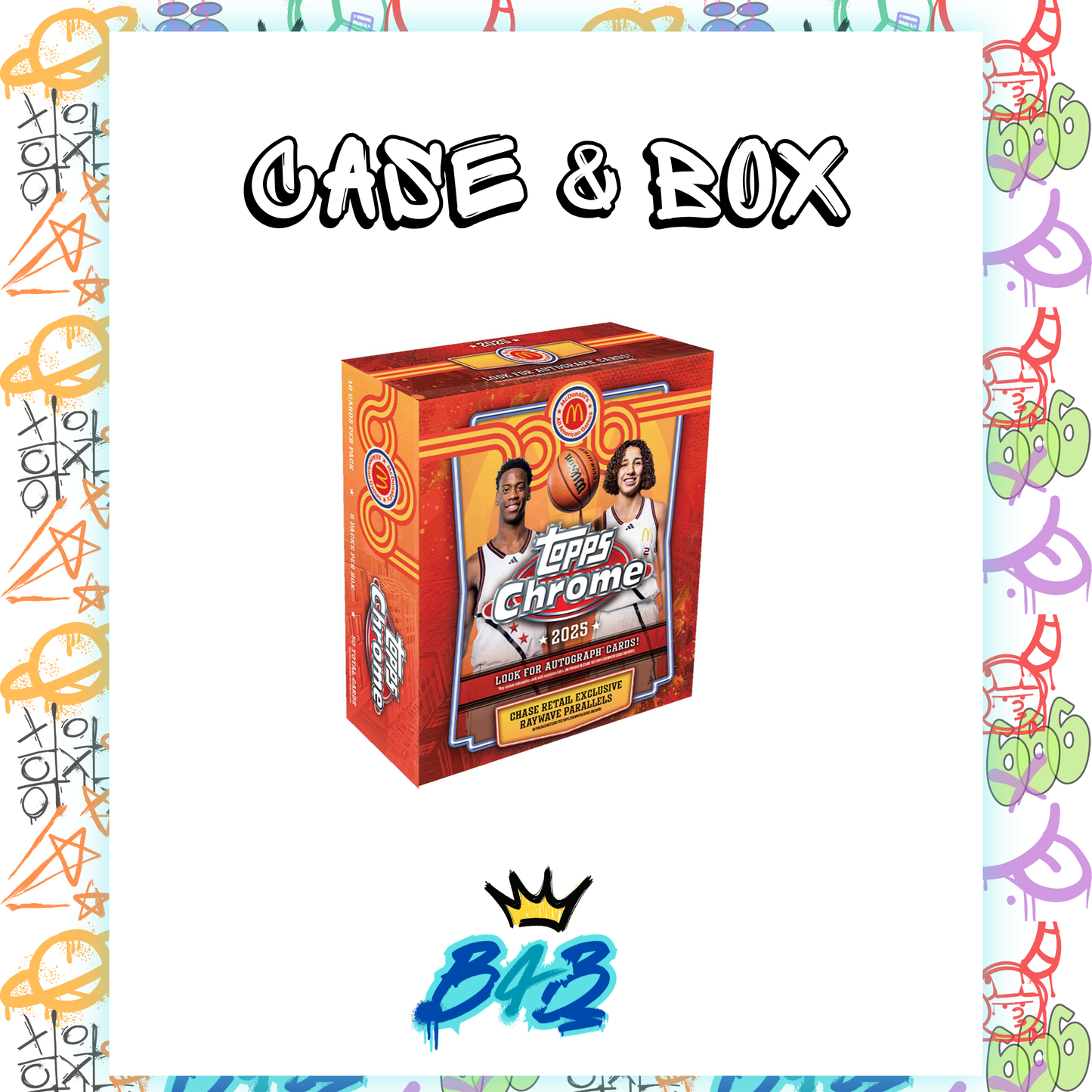 NBA/🏀BKB - Topps Chrome McDonalds 2025 Mega Box