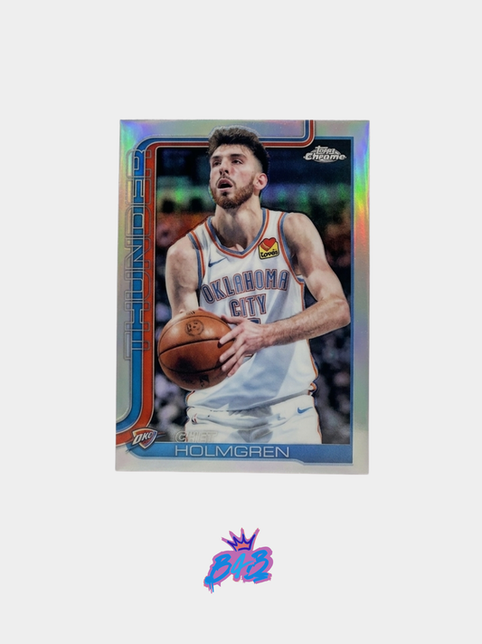 [T48] Chet Holmgren - 2025/26 Topps Chrome NBA #134 (Base - Refractor)