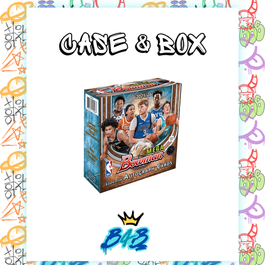 NBA/NCAA🏀 - TOPPS Bowman Basketball 2025/26 Mega Box