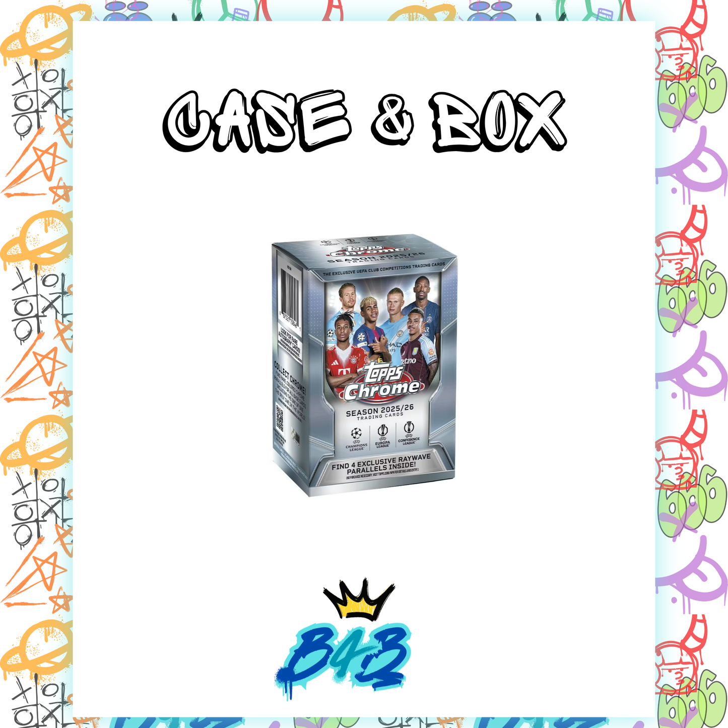 UCC⚽️ - TOPPS Chrome UCC 2025/26 Value Box